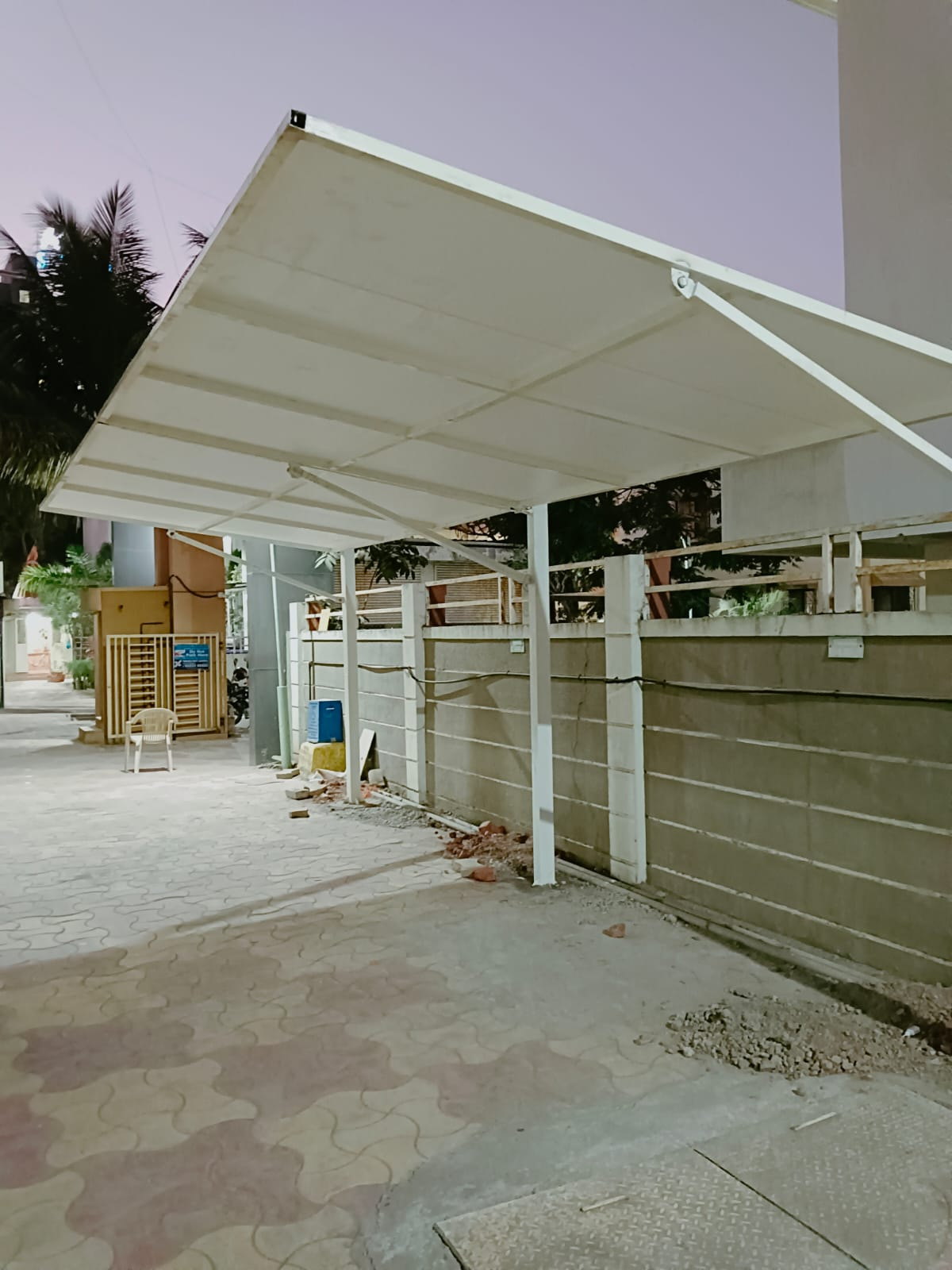 Car Parking Tensile Structure